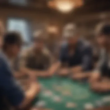 Understanding Wild Card Rules in Texas Hold'em Visual representation of wild card rules