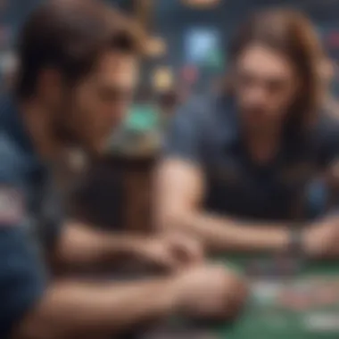 Strategic Gameplay for Higher Earnings A gamer strategizing for better outcomes in a mobile game