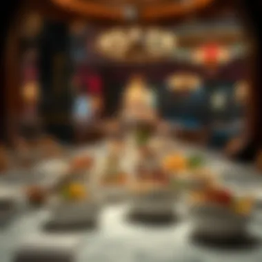 Gastronomic delights served in a captivating environment