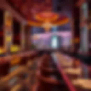 Elegant interior design of the Cosmopolitan Bar