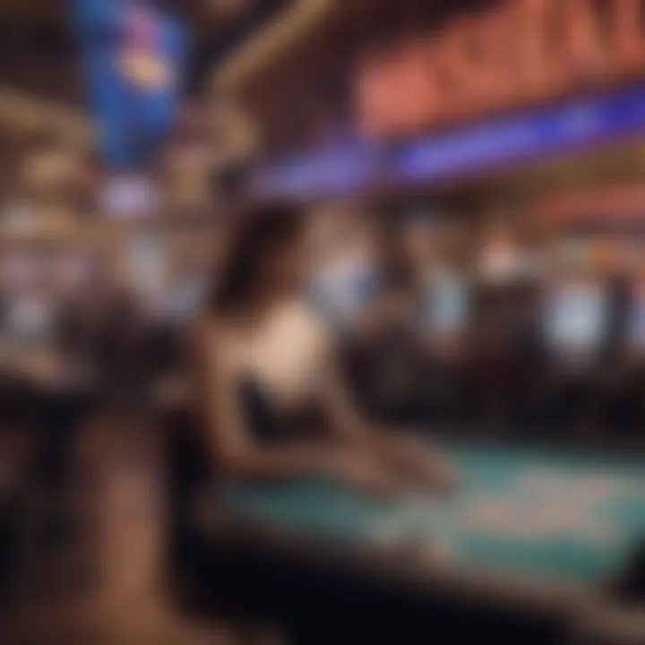 Vibrant nightlife at the Cosmopolitan