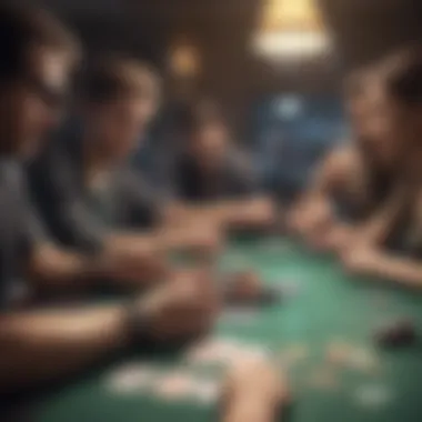 Social Benefits of Online Poker A visual representation of the social benefits gained from playing poker with friends online.