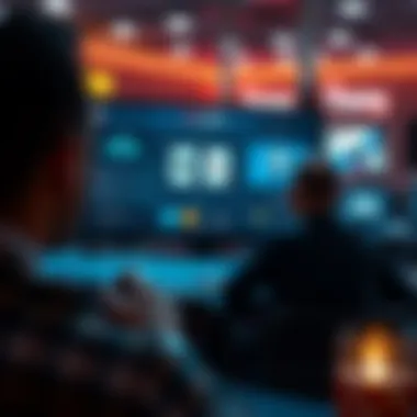 A digital interface showcasing collaborative strategies in poker.