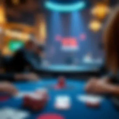 Advanced Tactics in VR Blackjack Strategic gameplay scene showcasing advanced tactics in PokerStars VR Blackjack