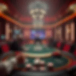 A captivating virtual reality environment of PokerStars VR Blackjack