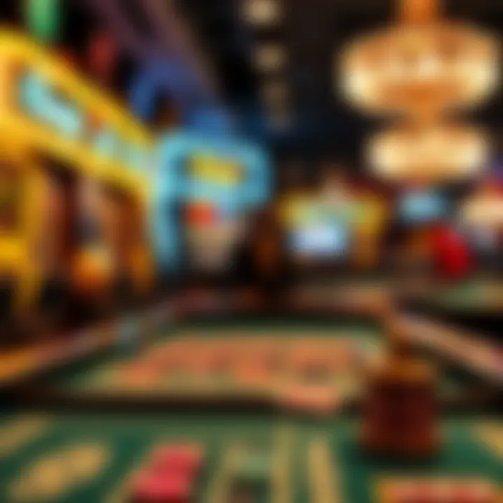 A comparison chart of traditional and online craps gameplay