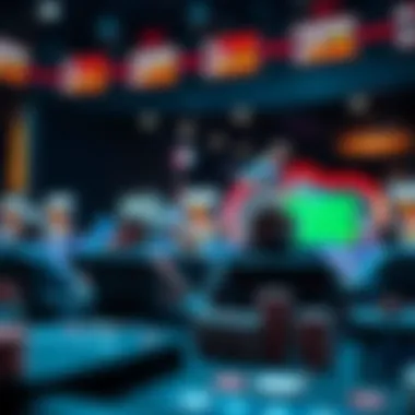 Trends in online betting market visualization