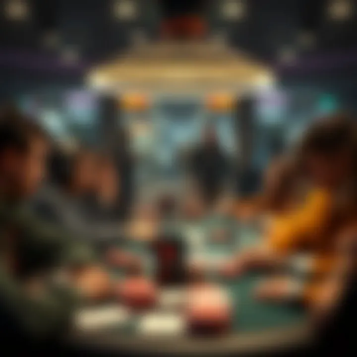 Community engagement through poker forums