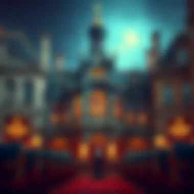 Historical architecture of a renowned English casino