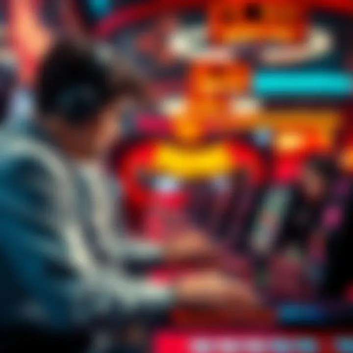 A graphical representation of the online gaming surge in England