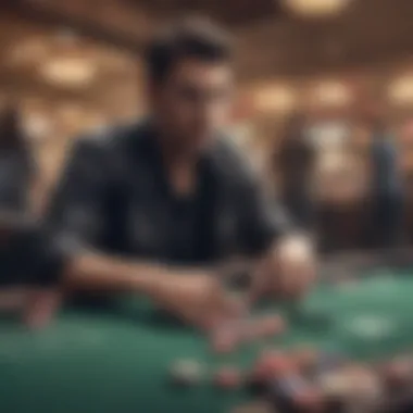 A conceptual artwork depicting the impact of promotions on online gambling culture