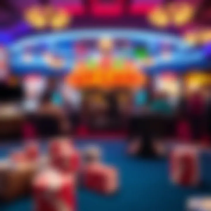 Key Trends in Online Gambling Technologies An infographic highlighting key trends in online gambling technologies