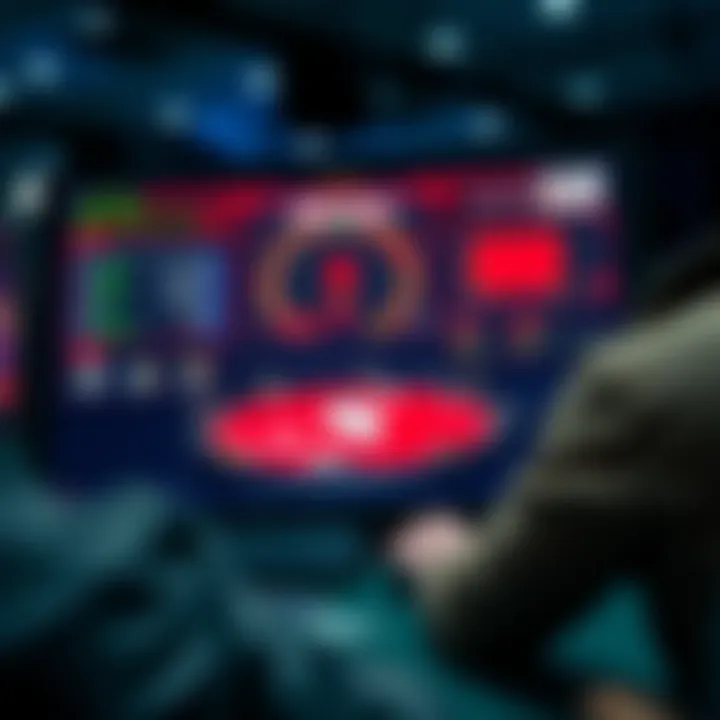 A digital interface showcasing an online poker game in progress