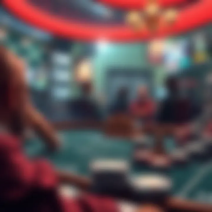 Illustration of legal considerations in crypto gambling