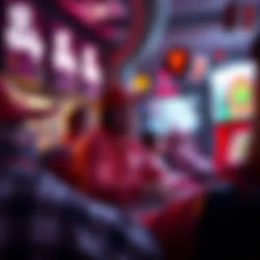 Cultural Aspects of Lil Red Betting A captivating visual representing the community and cultural aspects tied to the Lil Red betting experience.