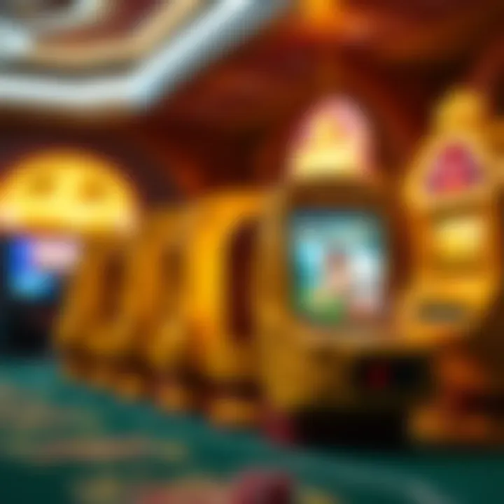 Visual representation of the evolution of the Golden Nugget game through different eras