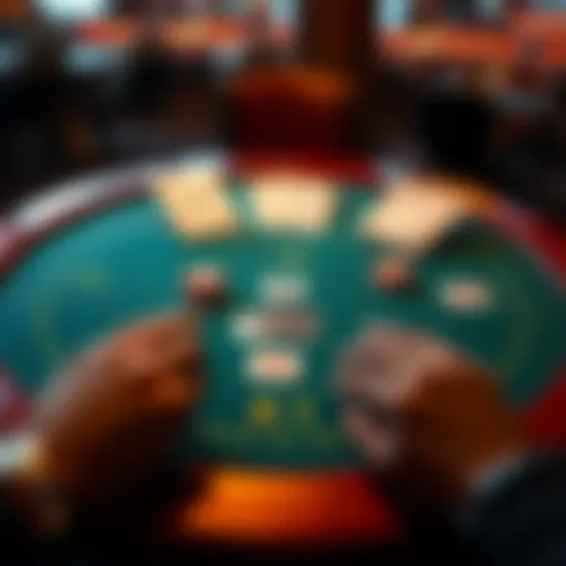 Overview of Three-Hand Poker Layout