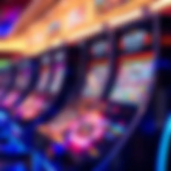 Illustration emphasizing responsible gaming practices while using triple slot machines.