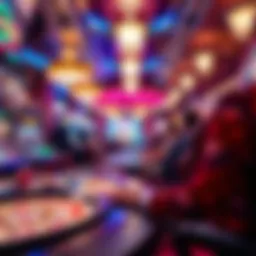 Luxurious casino atmosphere showcasing Mlife Card benefits