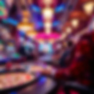 Luxurious casino atmosphere showcasing Mlife Card benefits