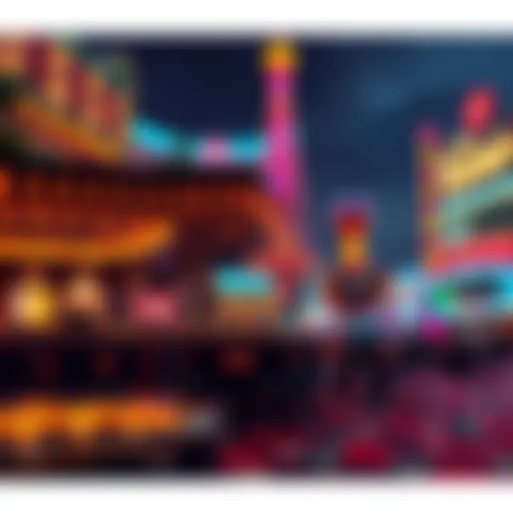 Dining and Entertainment Near the Casino Surrounding dining and entertainment options near the casino