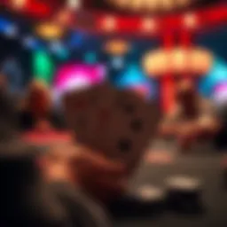 Strategic card play in a poker game