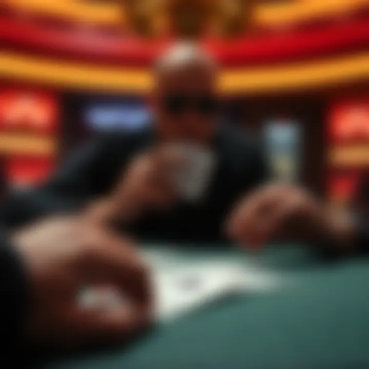 An abstract representation of deception in gambling