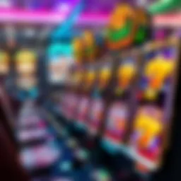 Futuristic slot machine with engaging graphics