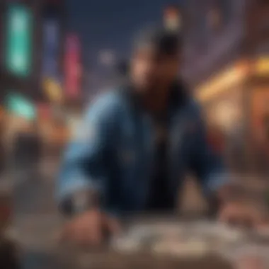 Urban Themes in Thug Life Slot Game Vibrant slot game interface showcasing urban themes