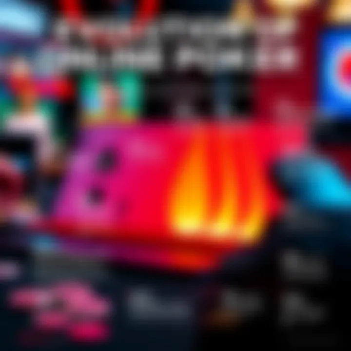 Infographic highlighting the evolution of online poker