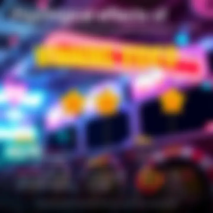 An engaging infographic illustrating the psychological effects of watching slot winning videos.