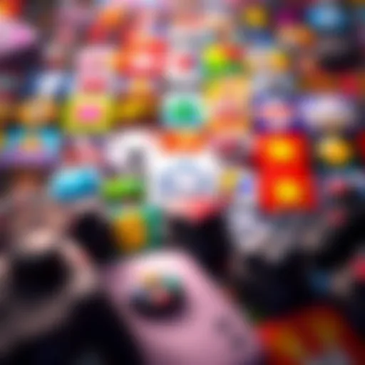 A vibrant display of various mobile game icons that offer real money rewards.