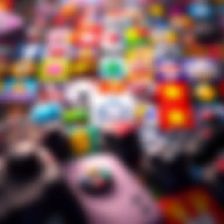 A vibrant display of various mobile game icons that offer real money rewards.