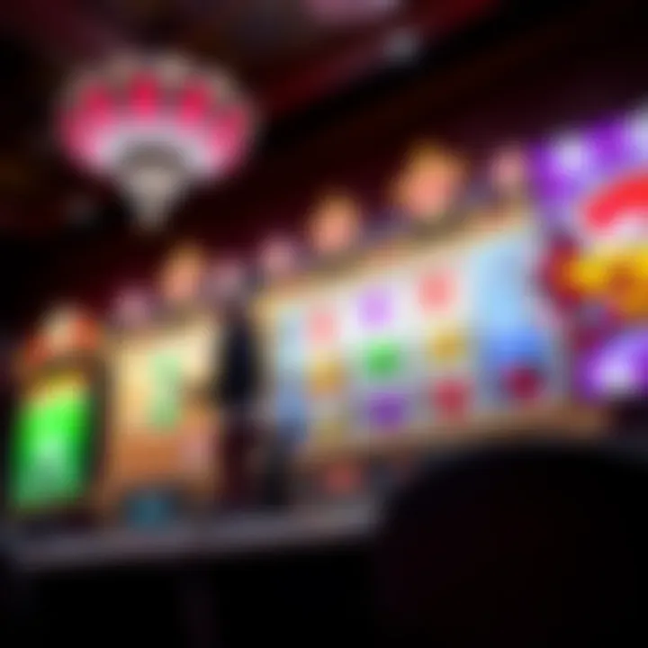 Exciting online gaming interface showcasing a jackpot