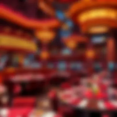 Luxurious amenities and dining options at Winstar Casino