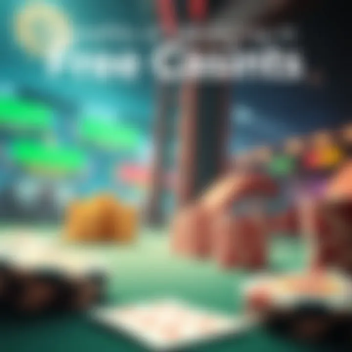 Infographic on benefits of using free casino credits