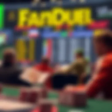 Visual representation of diverse betting options available on FanDuel