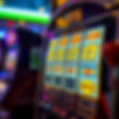 Understanding Payout Mechanisms in Slots Close-up view of a slot machine displaying payout information