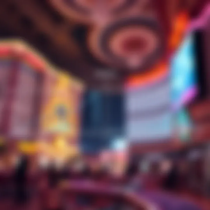 Graphic showing financial performance of Caesars Palace and Harrah's