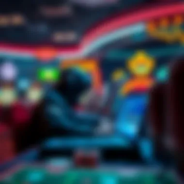 Illustration of security measures in online gambling