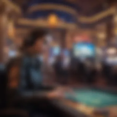 Exploring the Online Gaming Interface Vibrant online gaming interface of Hard Rock Casino