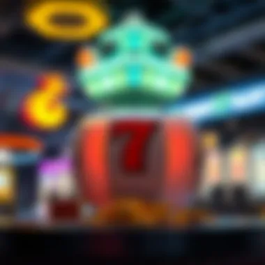 Visual representation of volatility in slot games with high and low risk