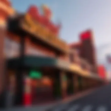 Indiana Grand Sportsbook Exterior Stunning view of Indiana Grand Sportsbook exterior