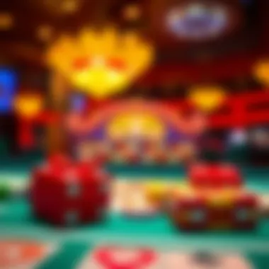 Visual representation of enticing casino bonuses