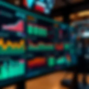 Detailed analytics and statistics displayed on a screen for NCAA basketball betting