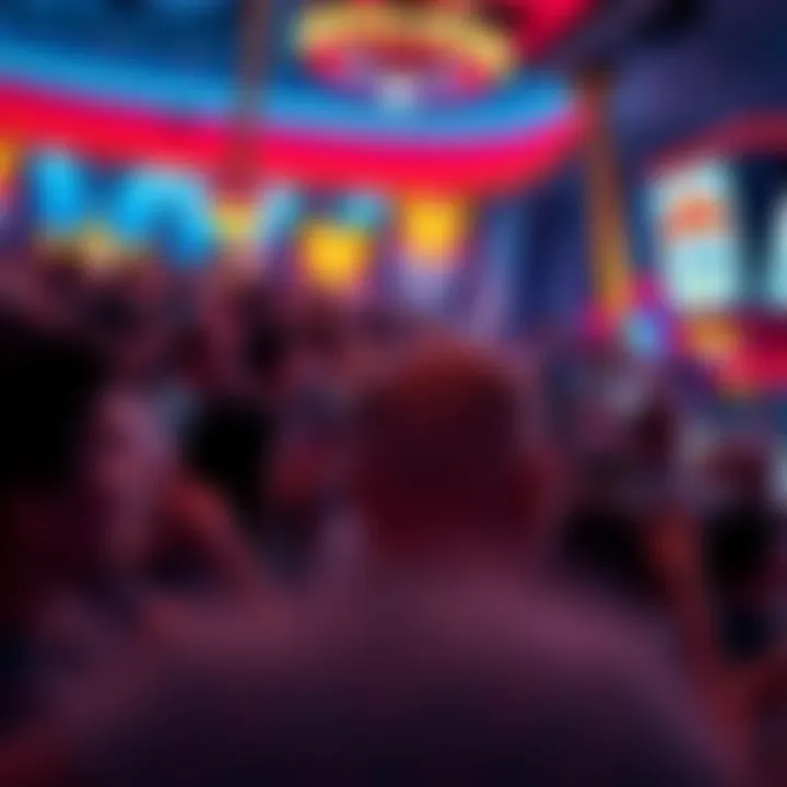 Crowd enjoying a high-energy event in Las Vegas