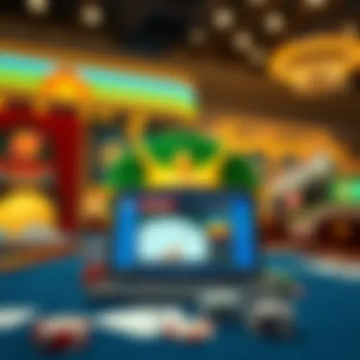 Overview of online casinos with regulatory symbols