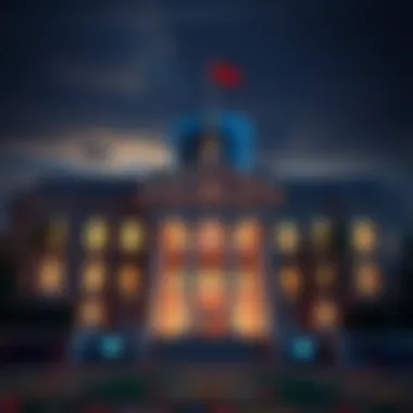 Licensing authority building showcasing regulation oversight