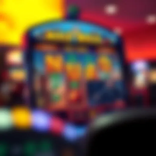 Themed design of the Mad Max Fury Road slot machine showcasing vibrant graphics