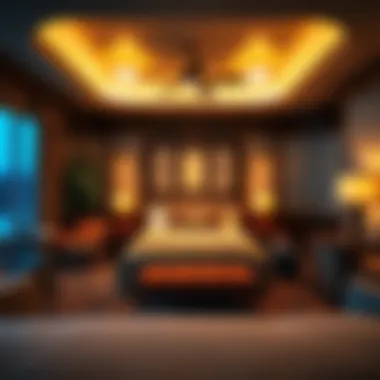 Luxurious accommodations providing comfort and elegance for guests